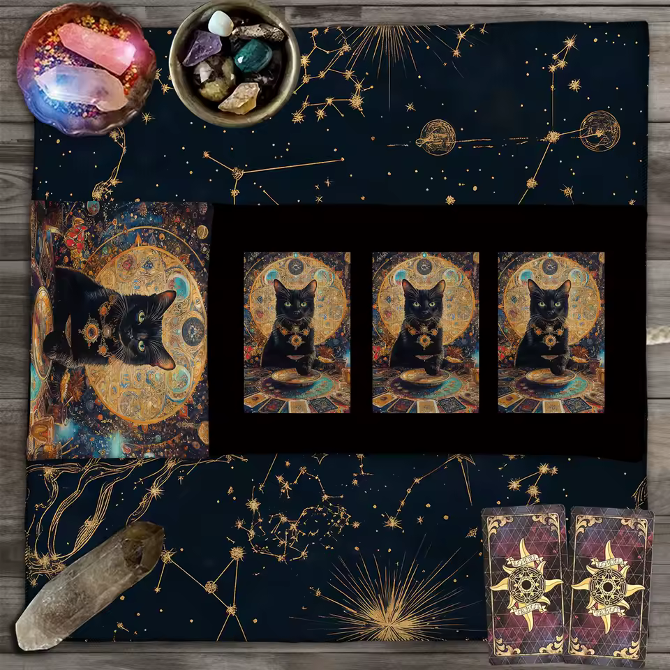 Tarot Cosmic Moon Card Wrap