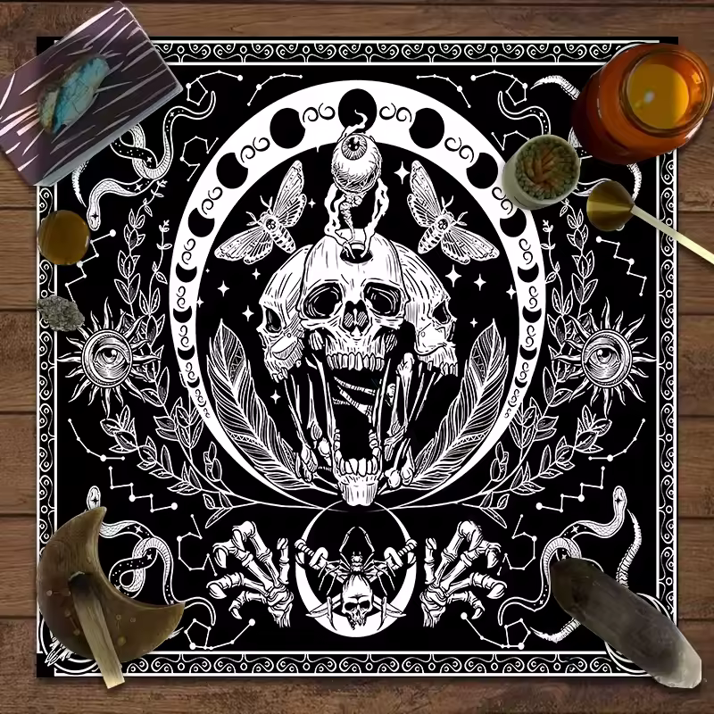 Tarot Vintage Mystic Reading Cloth