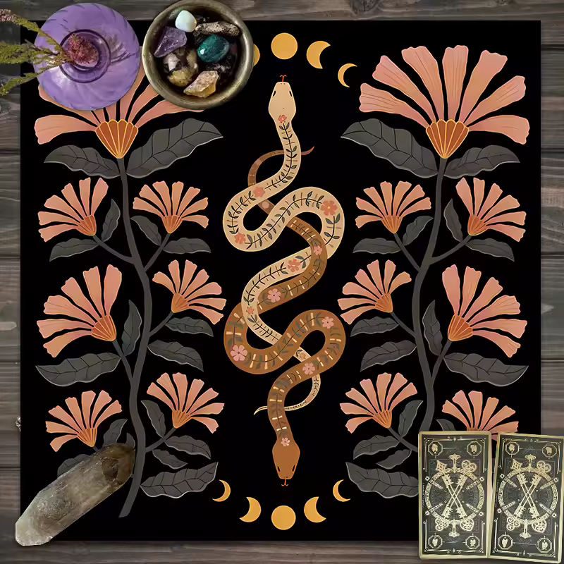 Tarot Astrology Celestial Reading Cloth