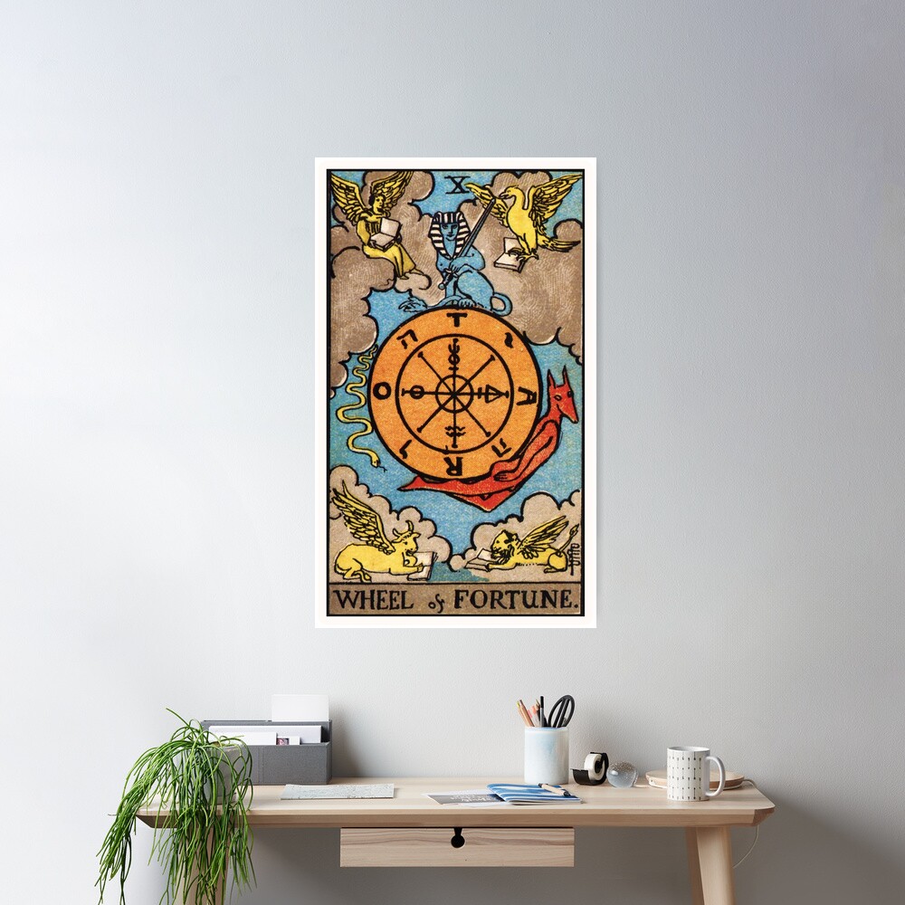 Wheel Of Fortune X Tarot Design Poster - Image 2