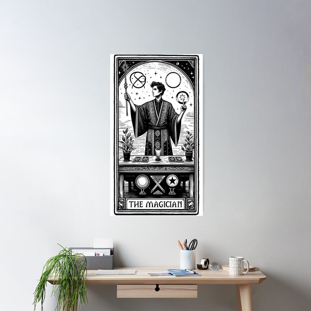 The Magician Major Arcana Design Poster - Image 2
