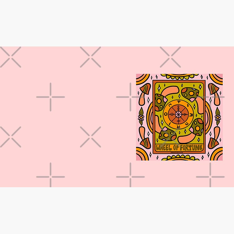 Wheel Of Fortune Mushroom Tarot Design Mug - Image 3