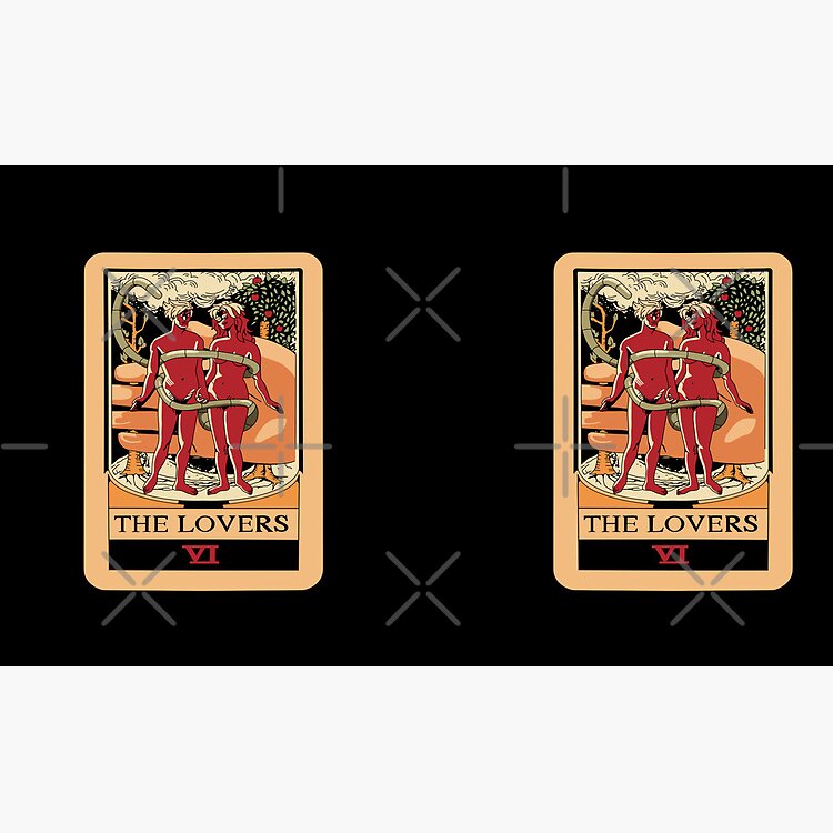 The Lovers Romantic Tarot Design Mug - Image 3