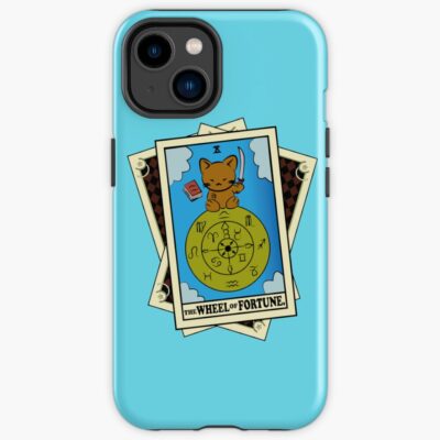 Wheel Of Fortune Cat Arcana Design Phone Case