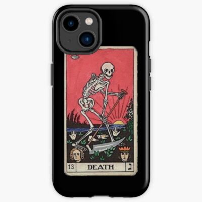 Death Classic Tarot Card Design Phone Case