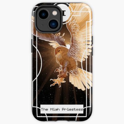 The High Priestess Realms Tarot Design Phone Case