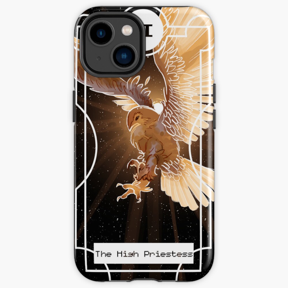 The High Priestess Realms Tarot Design Phone Case