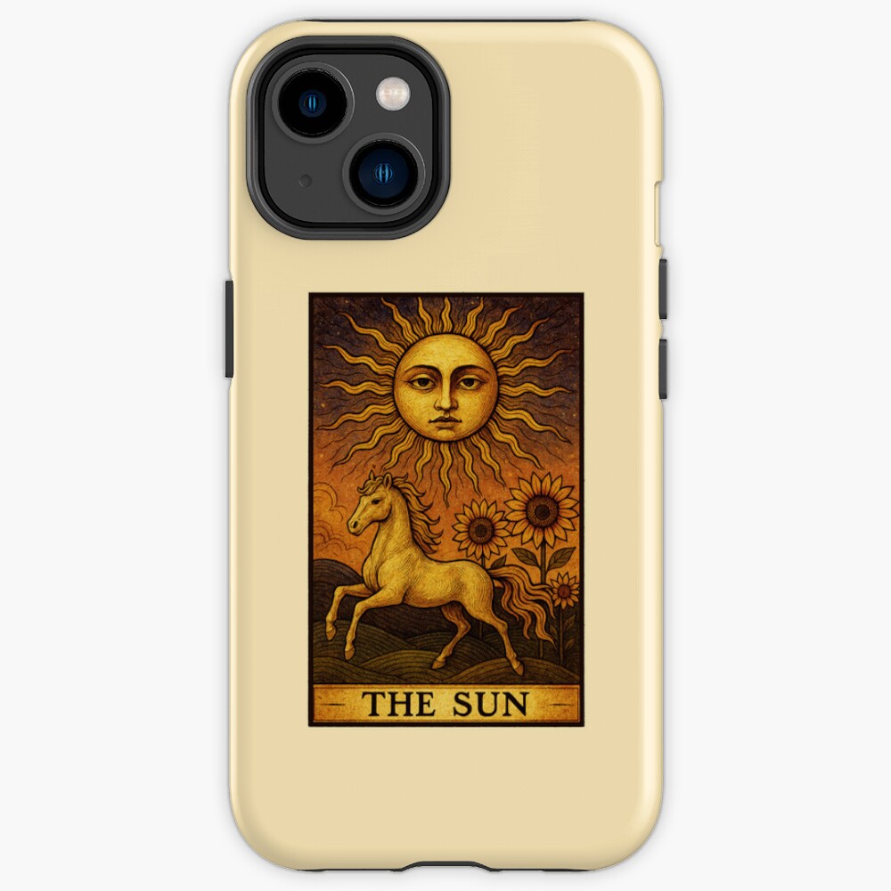 The Sun Mystic Arcana Design Phone Case