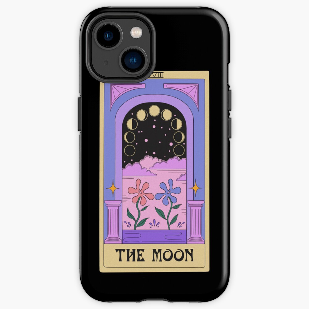 The Moon Traditional Tarot Design Phone Case