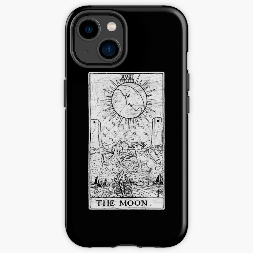 The Moon Major Arcana Occult Tarot Phone Case