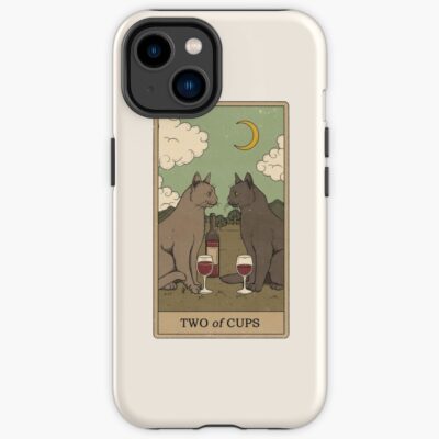 Two Of Cups Classic Tarot Design Phone Case