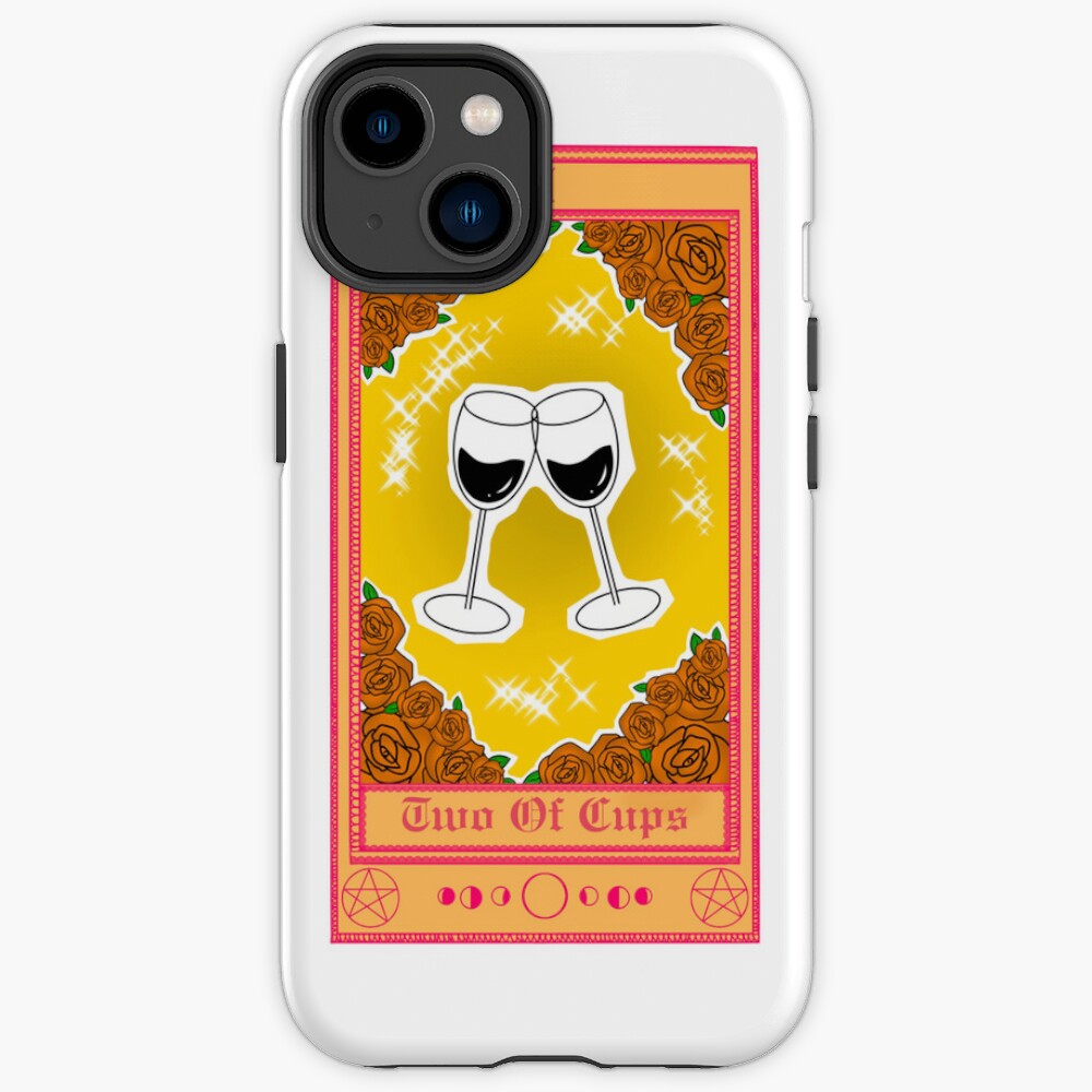 Two Of Cups Mystic Tarot Design Phone Case