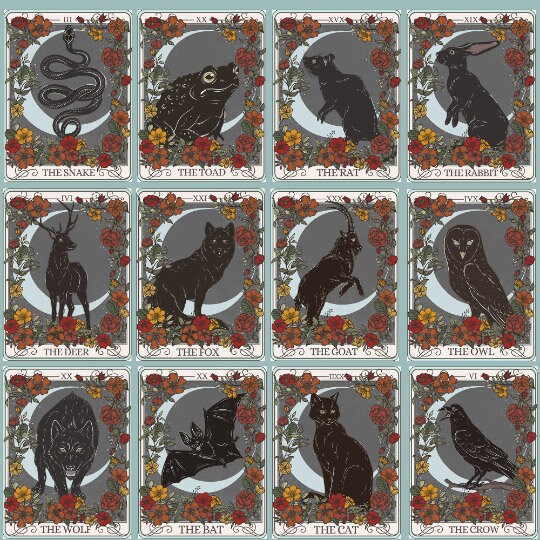 Mystic Cat Spirit Tarot Custom Sweatshirt - Image 2
