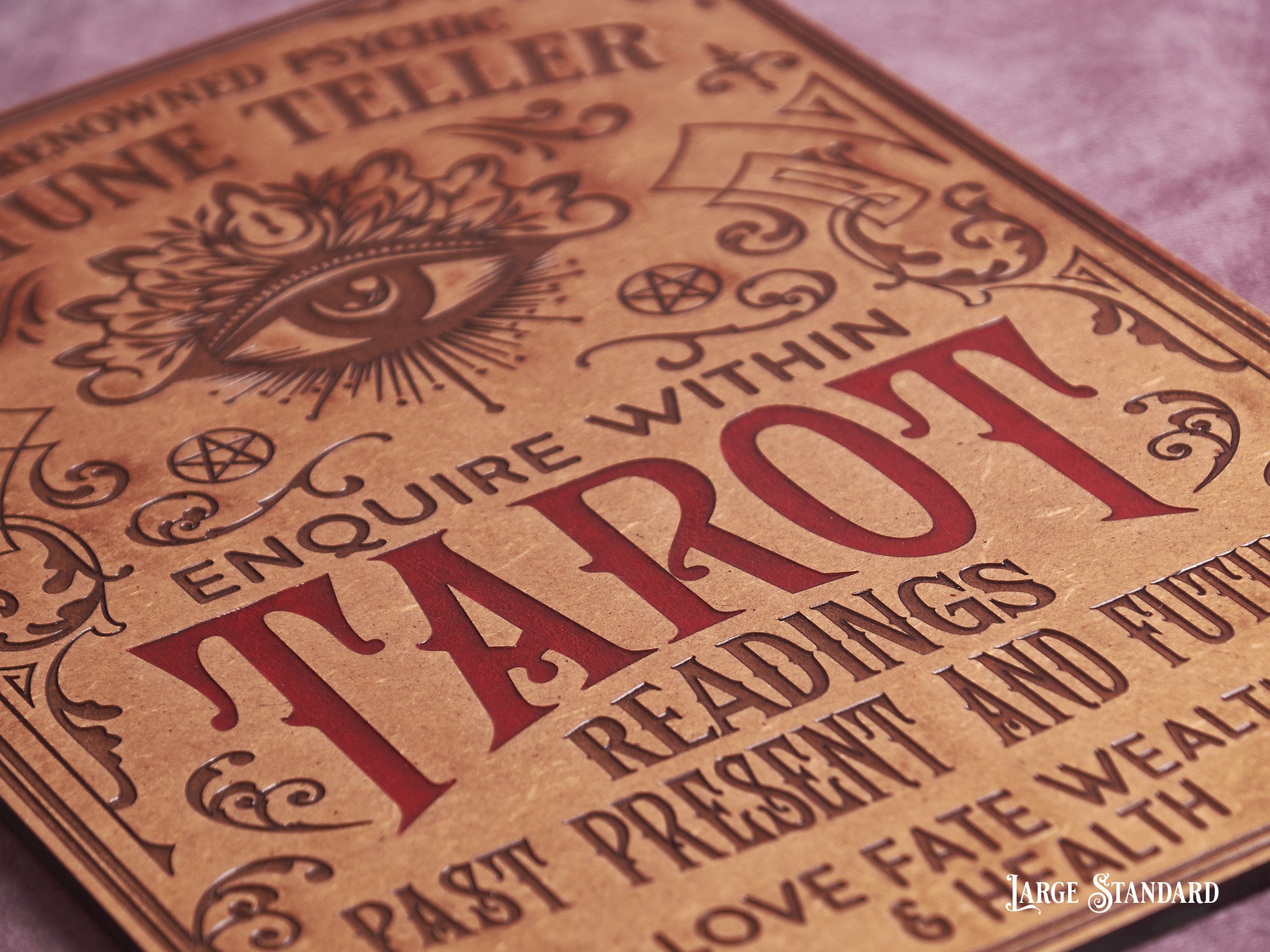 Victorian Fortune Teller Witchy Custom Tarot Wall Art - Image 2