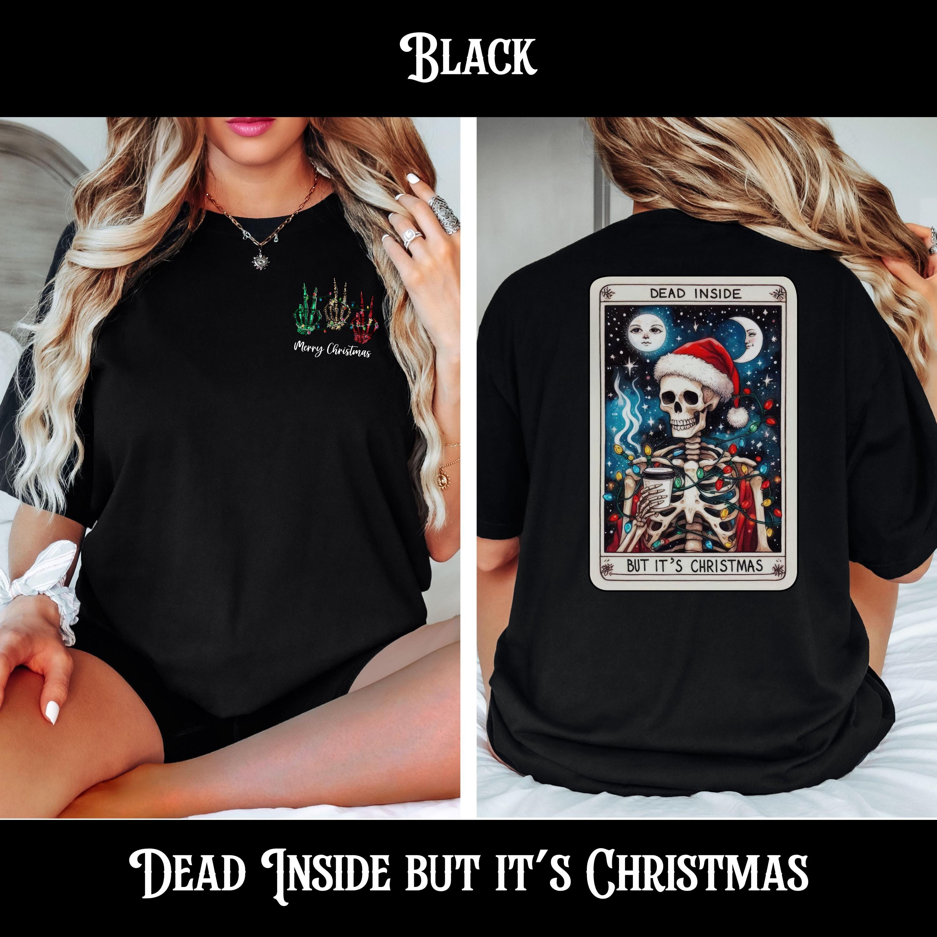 Skeleton Hand Christmas Lights T Shirt
