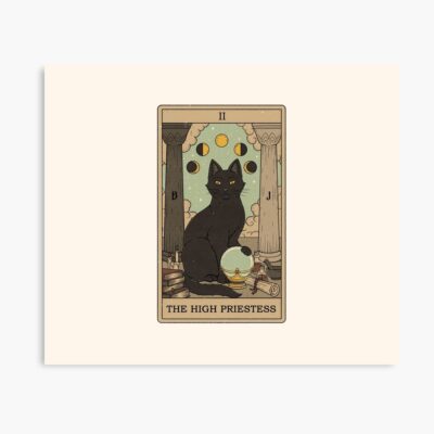 The High Priestess Celestial Tarot Design Poster