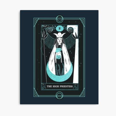The High Priestess Classic Tarot Design Poster