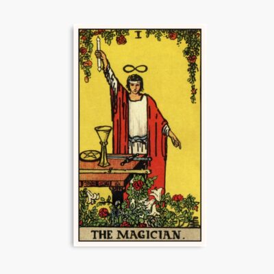 The Magician I Tarot Design Poster