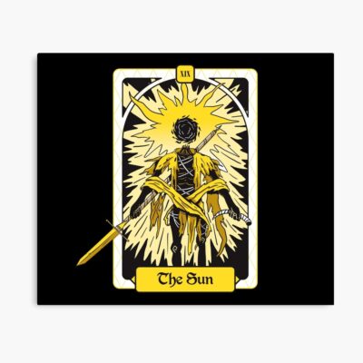 The Sun Tarot Mystic Design Poster