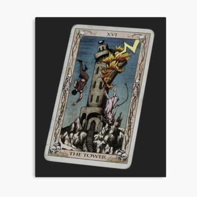 The Tower Quarry Tarot Design Poster