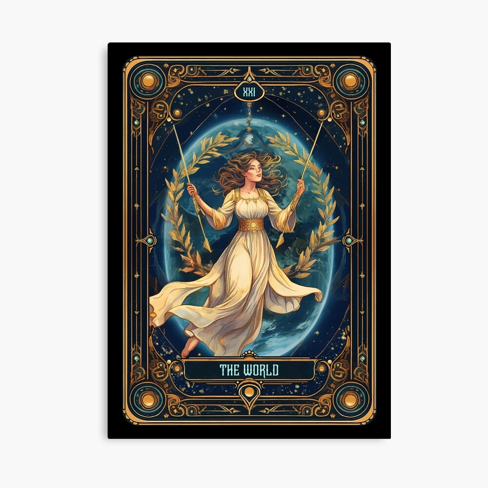 The World Tarot Classic Design Poster