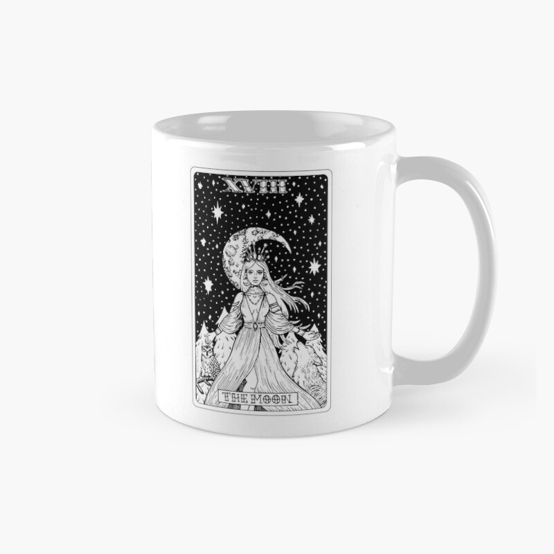 The Moon Classic Tarot Design Mug