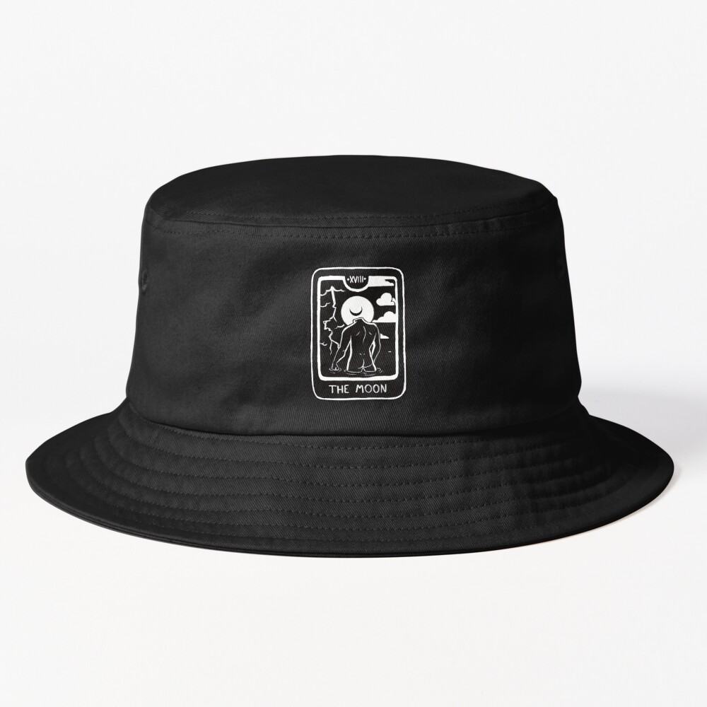 The Moon Mystic Tarot Design Bucket Hat