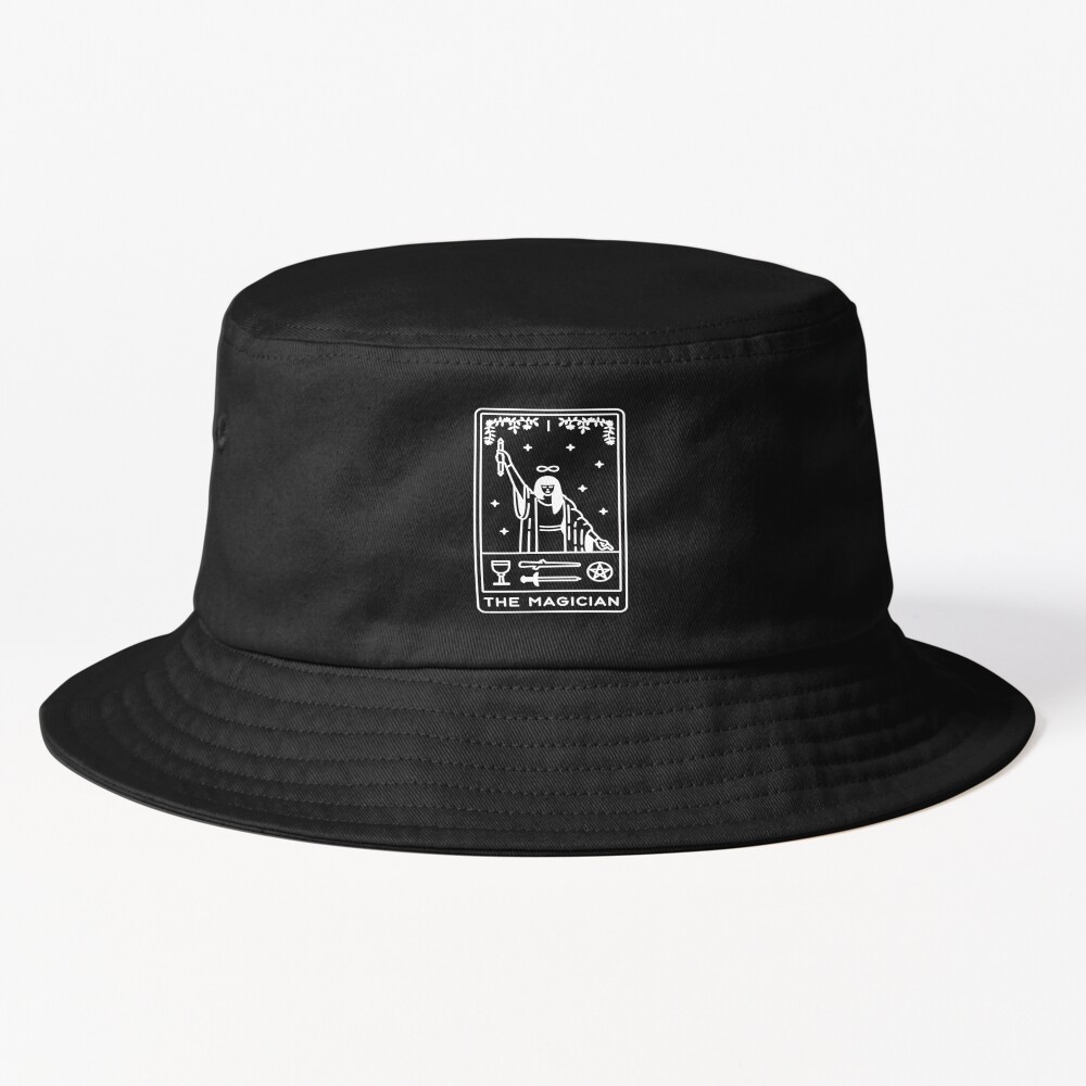 The Magician Halloween Tarot Design Bucket Hat