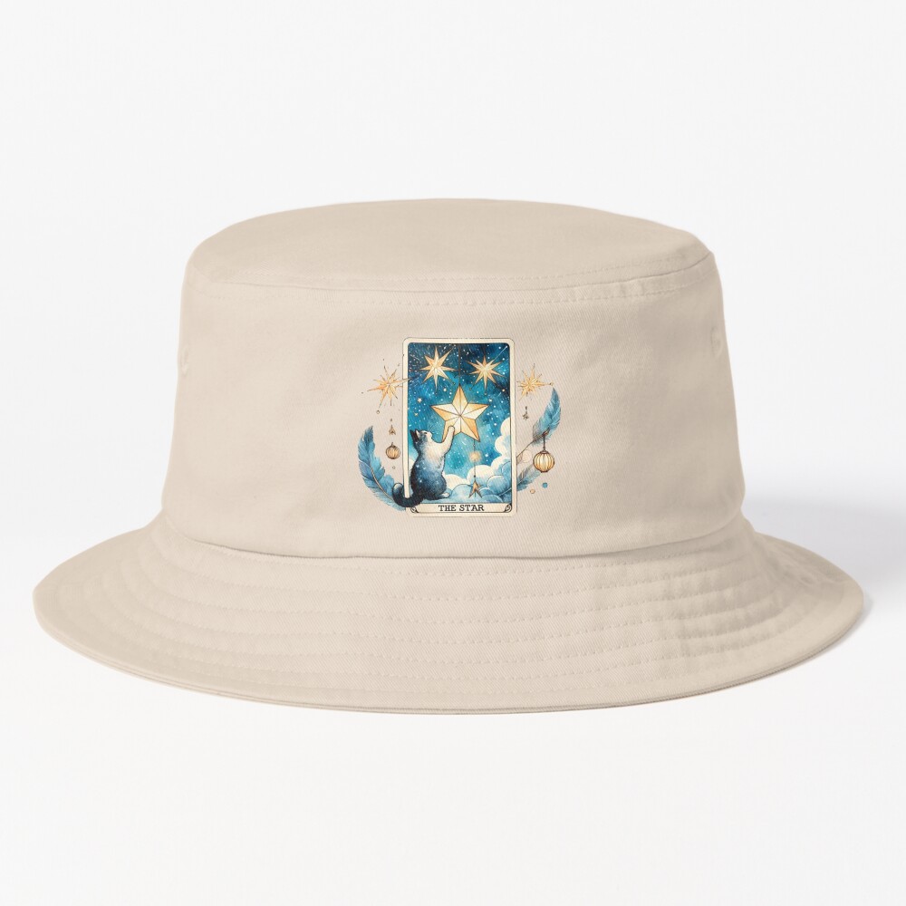 The Star Mystic Arcana Design Bucket Hat