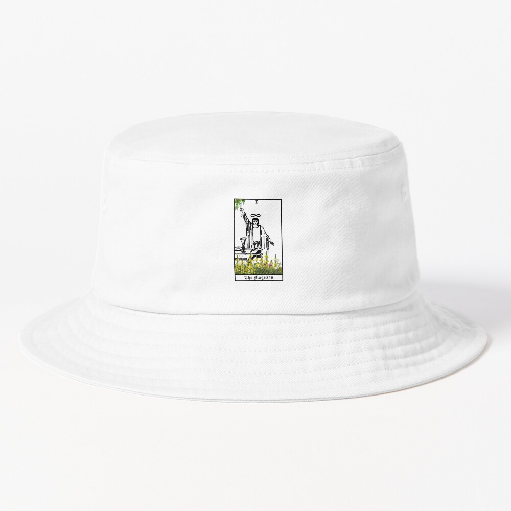 The Magician Mystic Tarot Design Bucket Hat