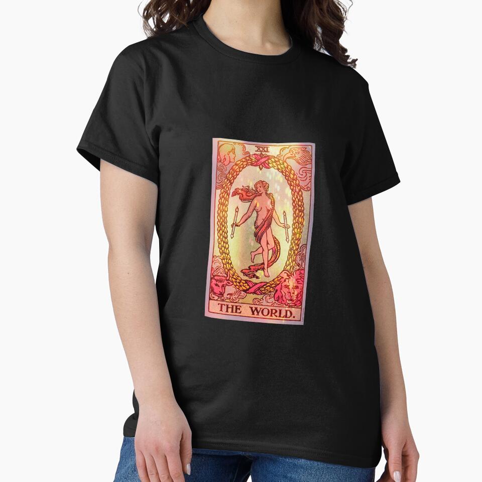 The World Tarot Cosmic Design T-shirt - Image 3