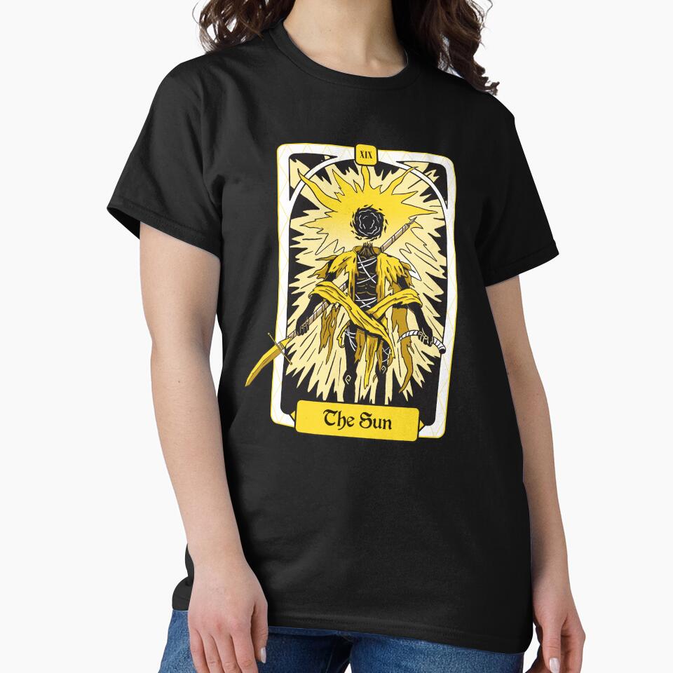 The Sun Tarot Mystic Design T-shirt