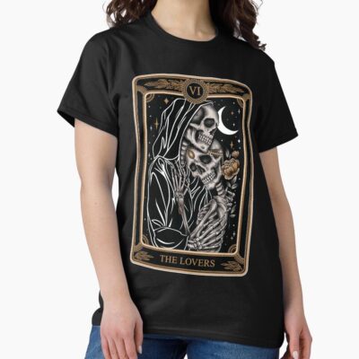 The Lovers Tarot Tattoo Art T-shirt