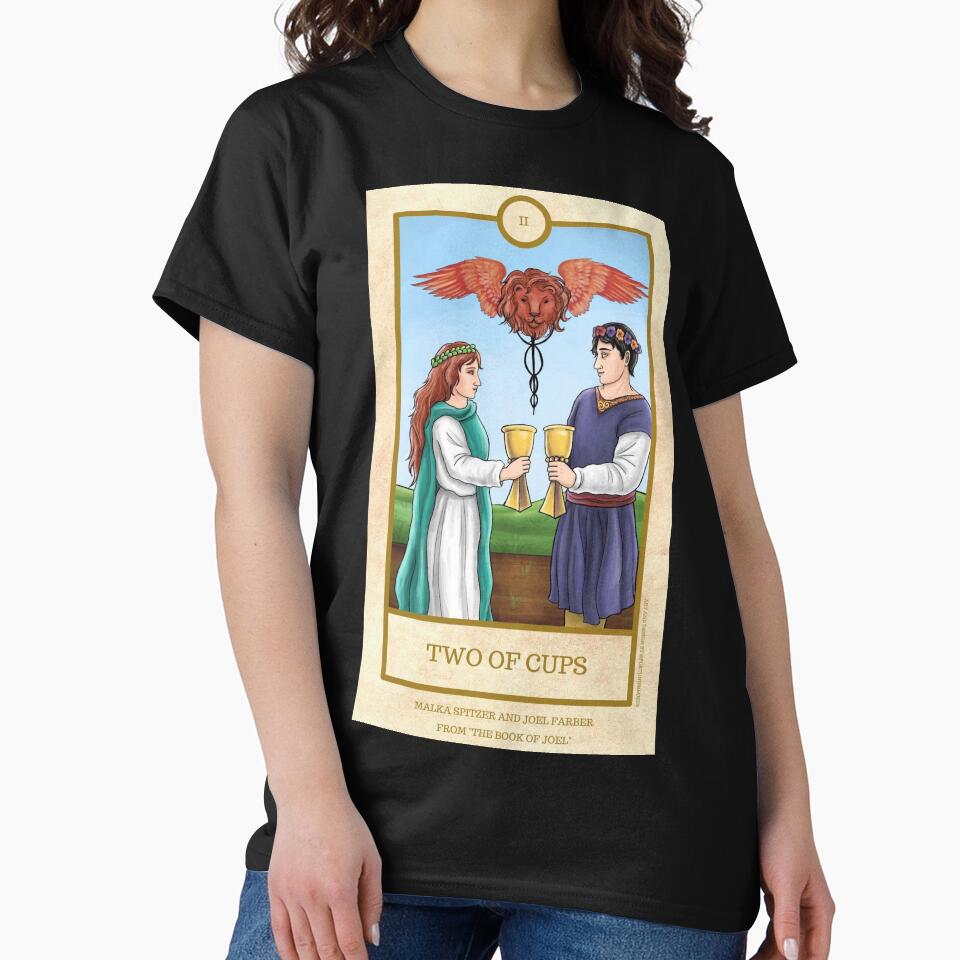 Two Of Cups Malka Joel Design T-shirt