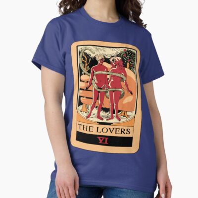The Lovers Tarot Mystic Design T-shirt