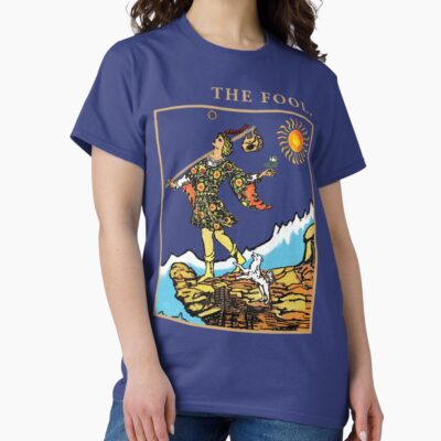 The Fool Tarot Arcana Design T-shirt
