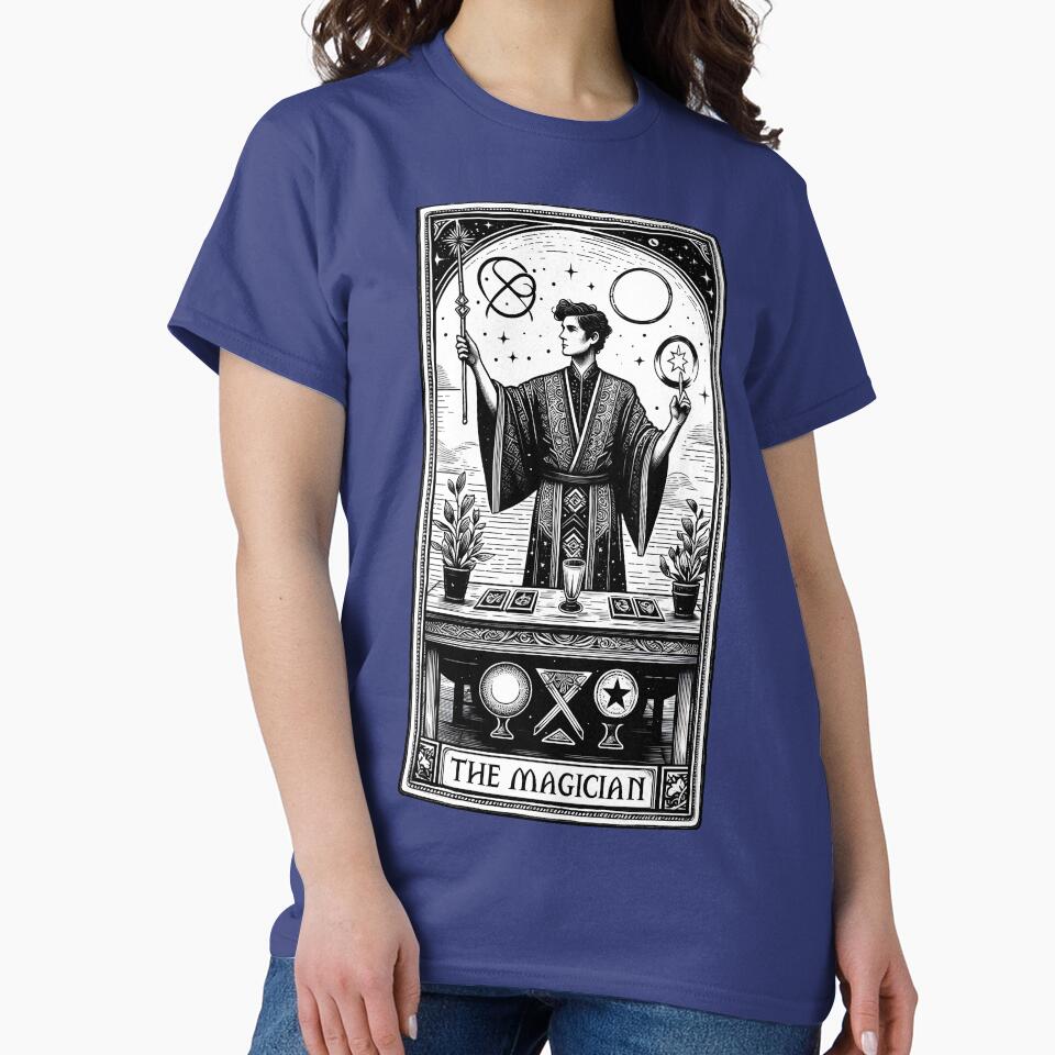 The Magician Major Arcana Design T-shirt - Image 4