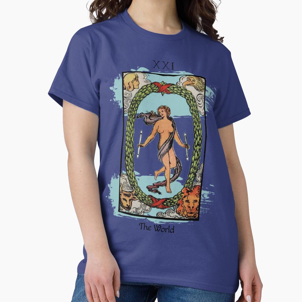 The World Tarot Celestial Design T-shirt