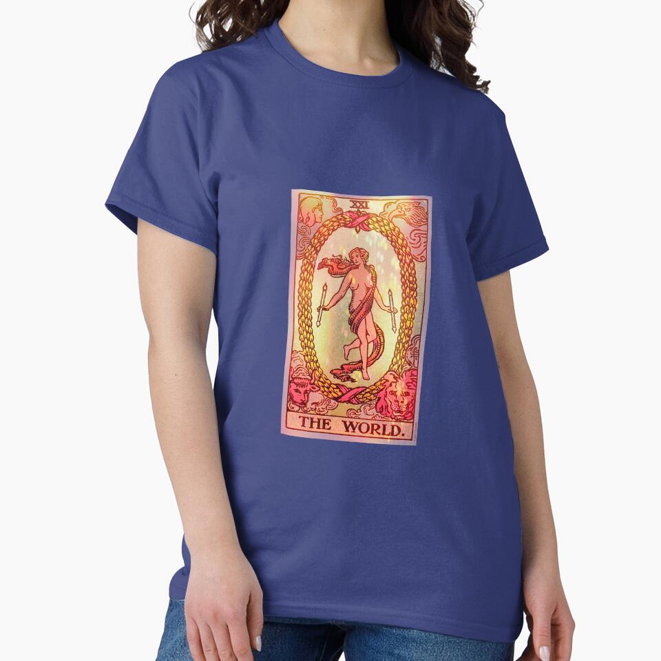 The World Tarot Cosmic Design T-shirt - Image 4