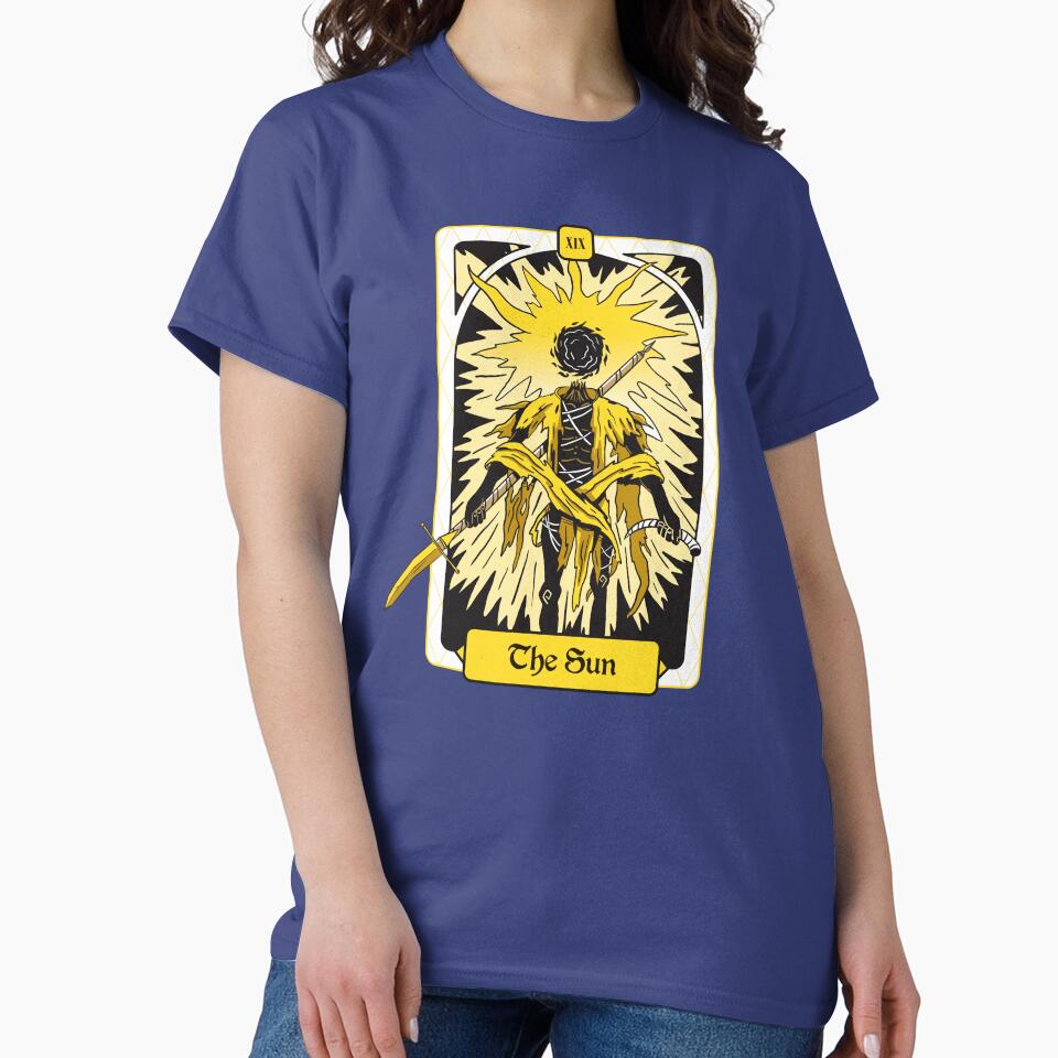 The Sun Tarot Mystic Design T-shirt - Image 4
