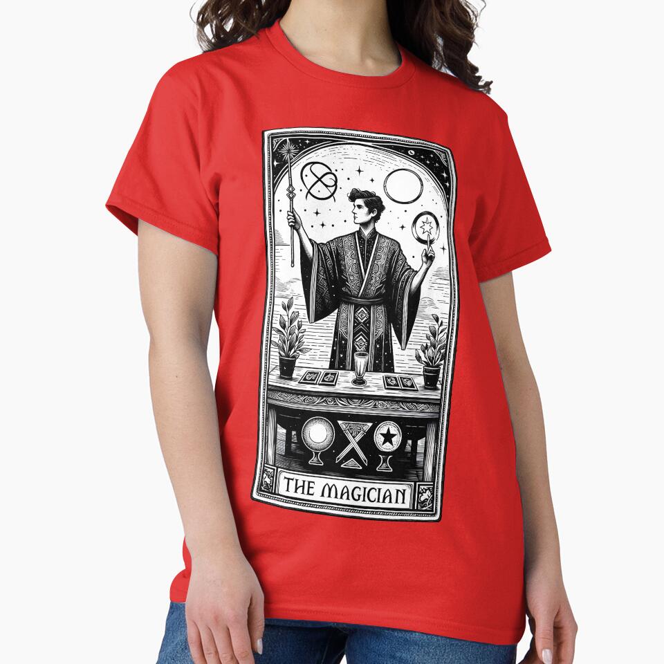 The Magician Major Arcana Design T-shirt - Image 5