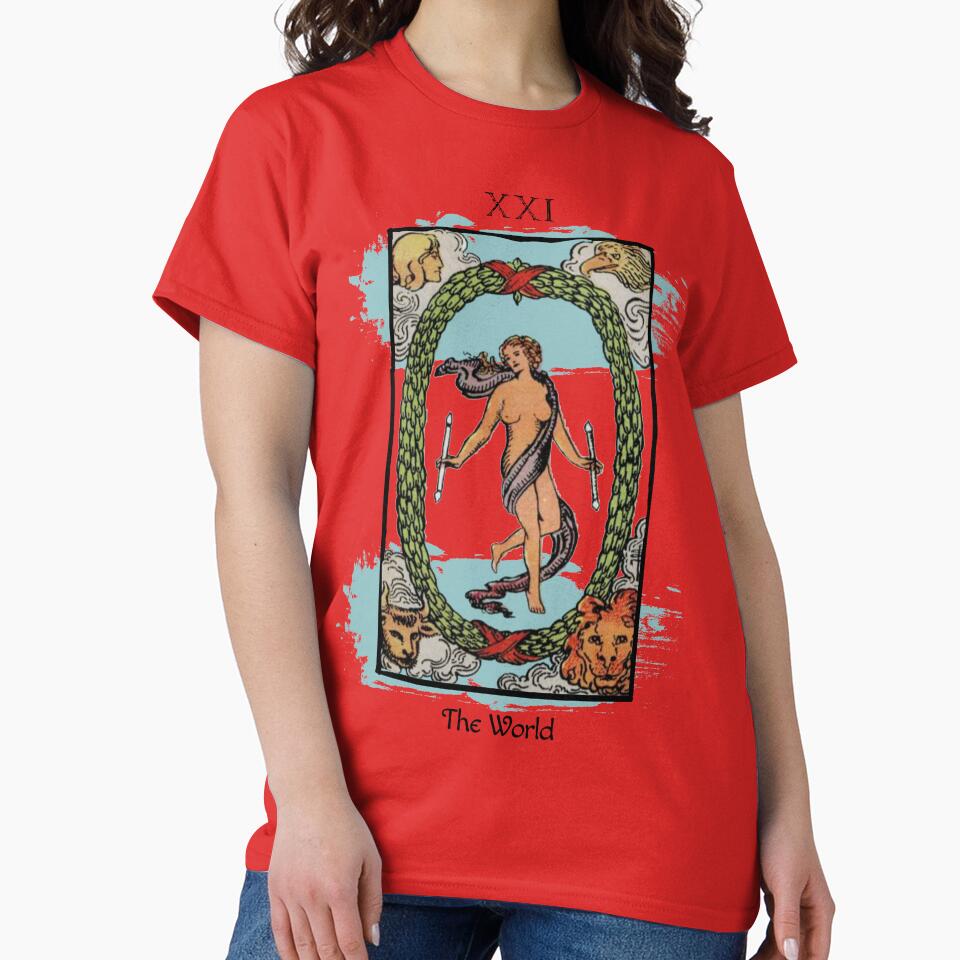 The World Tarot Celestial Design T-shirt - Image 5