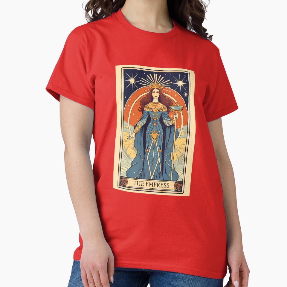 The Empress Mystic Majesty Design T-shirt