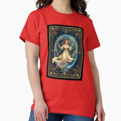 The World Tarot Arcana Design T-shirt