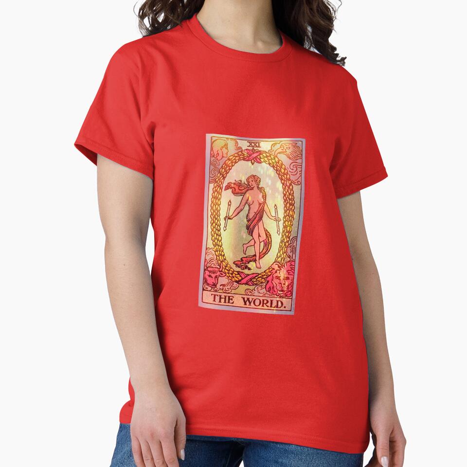 The World Tarot Cosmic Design T-shirt - Image 5
