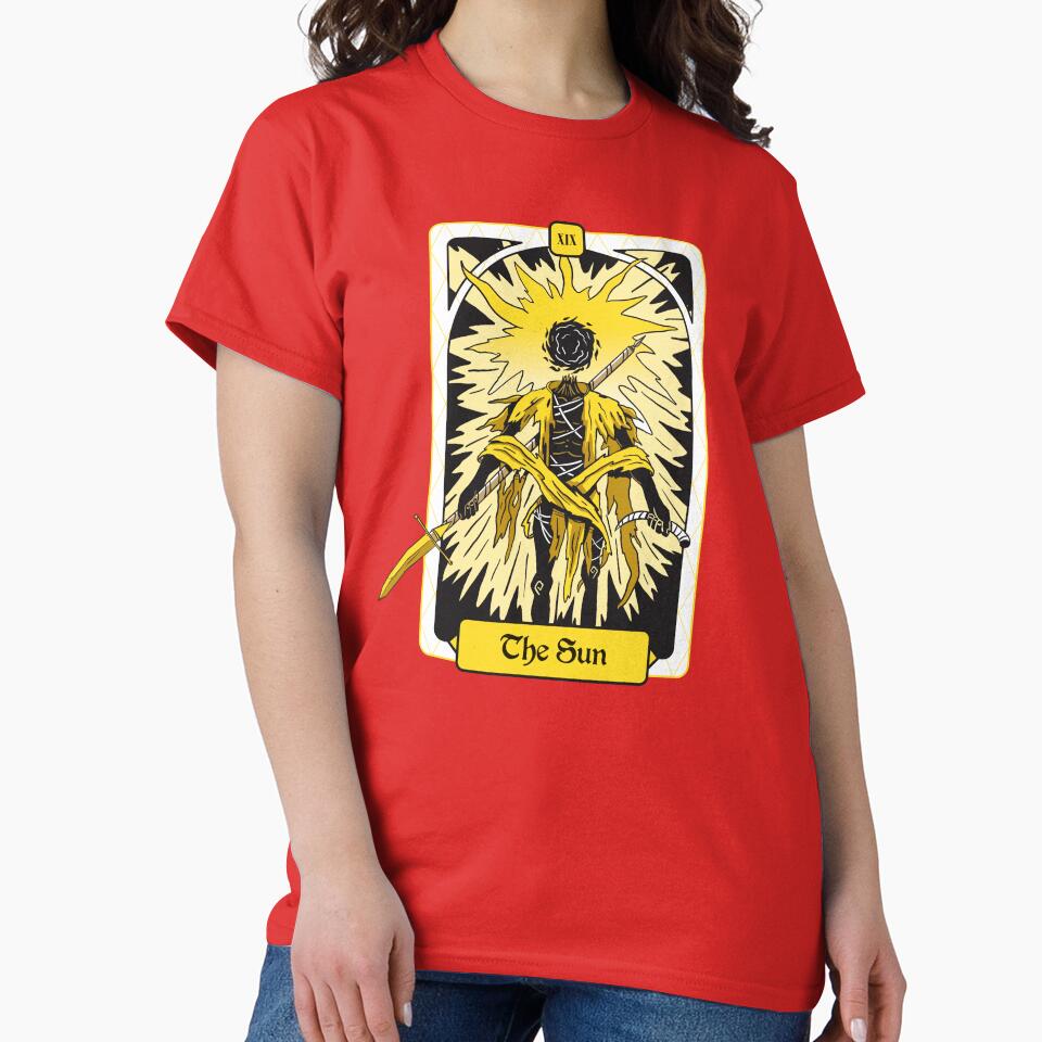 The Sun Tarot Mystic Design T-shirt - Image 5