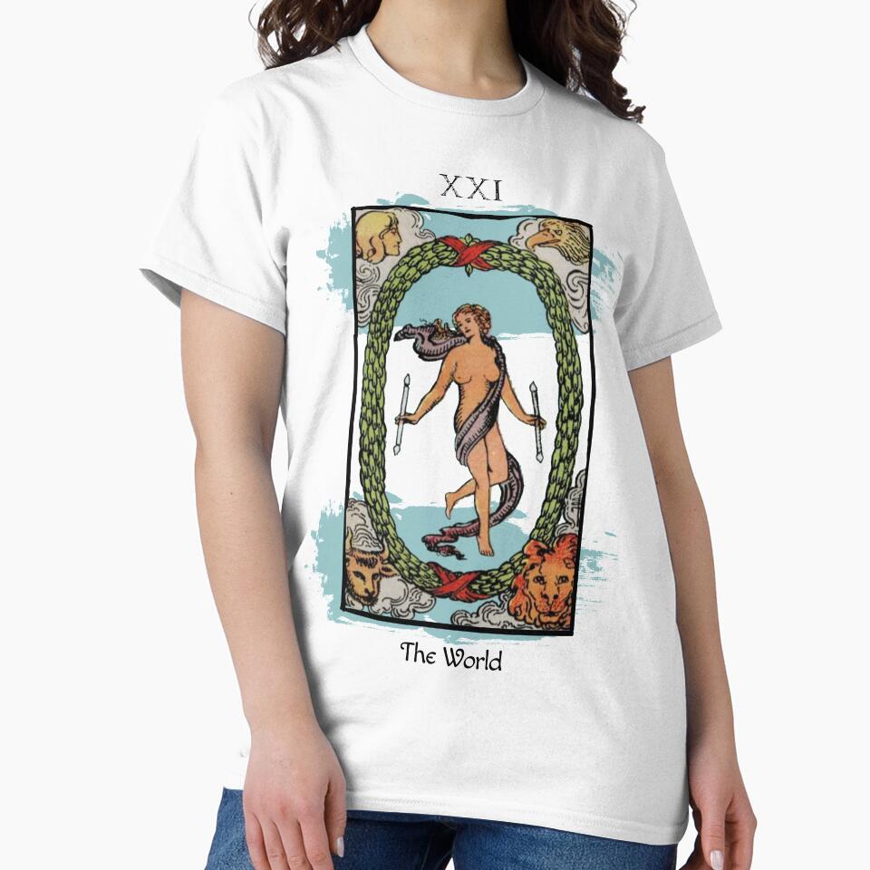 The World Tarot Celestial Design T-shirt - Image 2