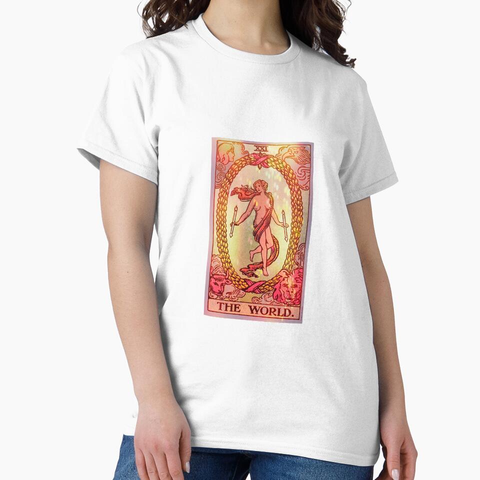 The World Tarot Cosmic Design T-shirt - Image 2