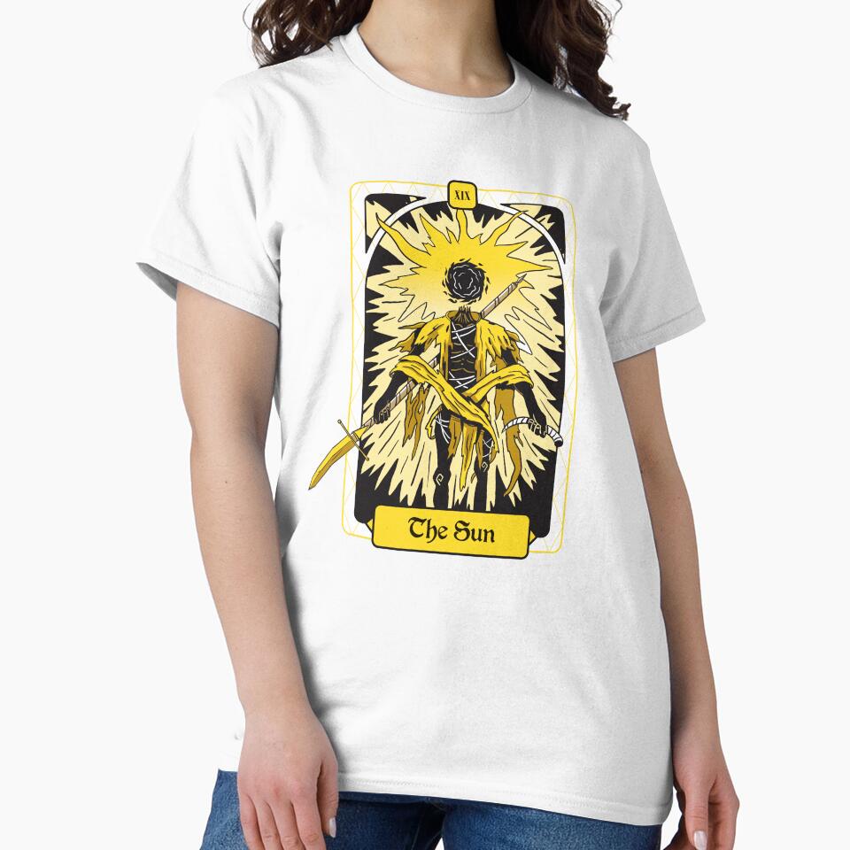 The Sun Tarot Mystic Design T-shirt - Image 2
