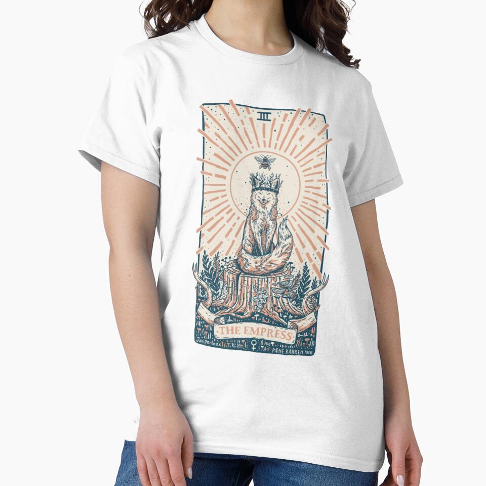 The Empress Tarot Mystic Design T-shirt